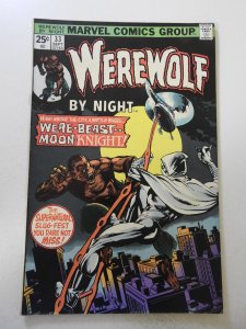 Werewolf by Night #33 FN Condition! 2nd Appearance of Moon Knight!