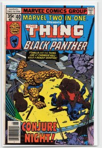 Marvel Two-in-One #40 (1978) The Thing