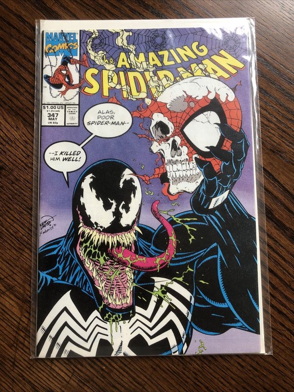 Amazing Spider-Man #347 EXCELLENT! 1991 Marvel