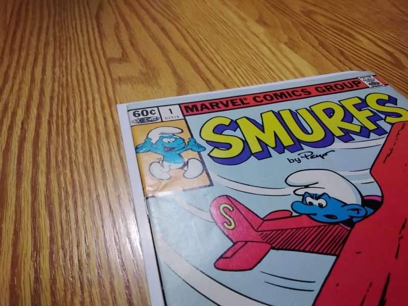 Smurfs #1 (1982) Newsstand Edition