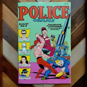 POLICE COMICS #1 NM (DC 2024) 1941 Facsimile FIRST APP PLASTIC MAN & FIREBRAND