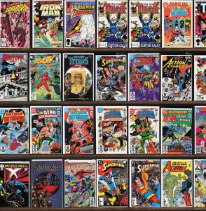 Huge Lot 120+ Comics with Thor, All Star Squadron, Superman & More!