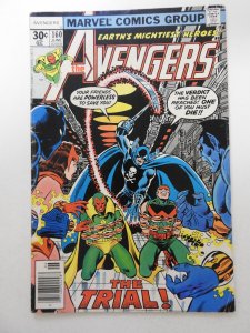The Avengers #160 (1977) vs The Grim Reaper! Solid VG Condition!
