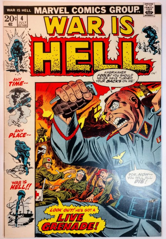 War is Hell #4 (7.0, 1973)