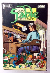 Jon Sable, Freelance #33 (1986) First Comics 1st Print Comic Book
