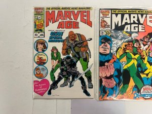 2 Marvel Age Marvel Comic Books # 39 40 Avengers Thor Wolverine 82 JS54
