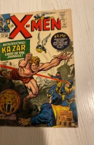 The X-Men #10 (1965)1st Kazar app in xmen