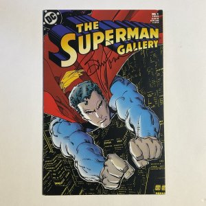 SUPERMAN GALLERY 1 1993 DC COMICS NM NEAR MINT SIGNED BERNIE WRIGHTSON