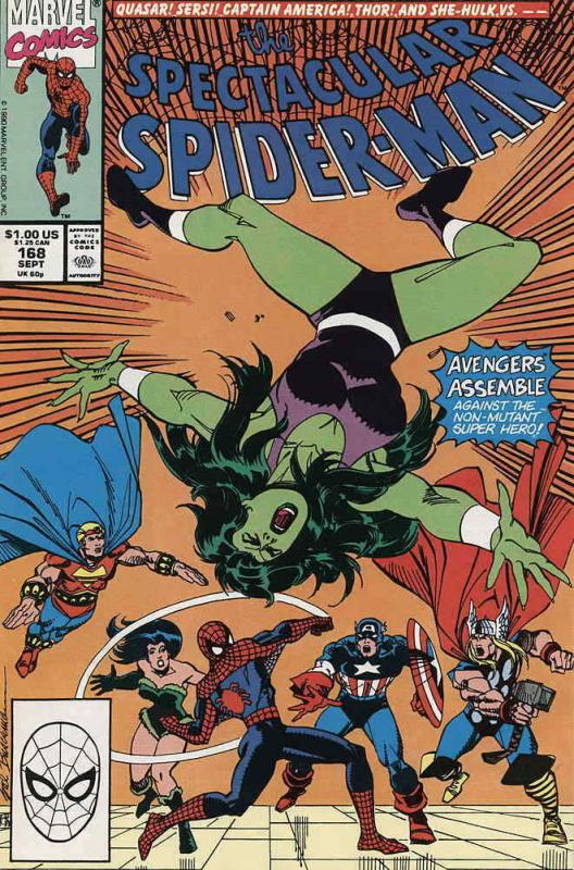 Spectacular Spider-Man, The #168 VF/NM; Marvel | save on shipping - details insi