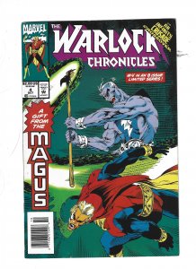 Warlock Chronicles #4 Newsstand Edition (1993) b2