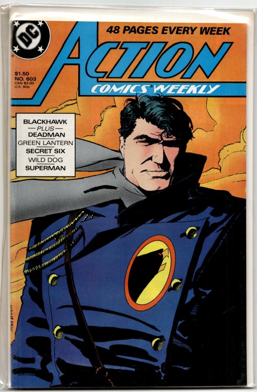 Action Comics Weekly #603 (1988) Blackhawk