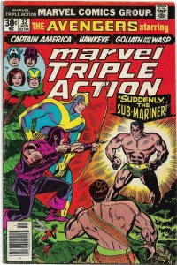 MARVEL TRIPLE ACTION#32 FN/VF 1976 BRONZE AGE COMICS 
