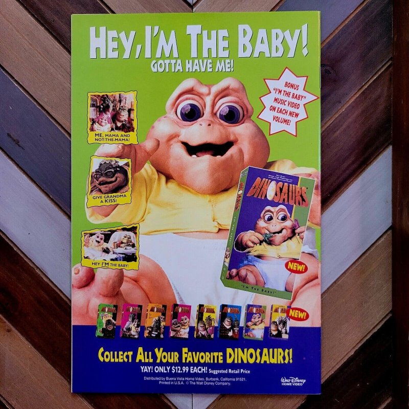 Simpsons Comics & Stories #1 VF (Welsh 1993) 1st app The Simpsons + POSTER (NM) 