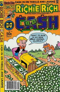 Richie Rich Cash #41 GD ; Harvey | low grade comic All Ages 1981 Bulldozer Cover