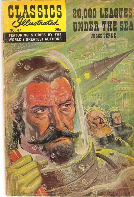 Classics Illustrated #47 Variant Cover B (1948)  HRN 166  new cover  VG 4.0