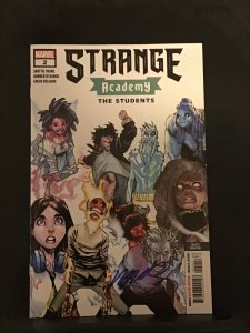 Strange Academy #2 Fourth Print Cover signed by Humberto Ramos with COA