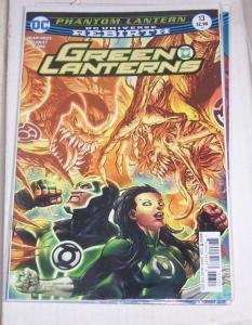 GREEN LANTERNS 13 FEB  2017 PHANTOM LANTERN  REBIRTH DC JESSICA CRUZ +SIMON BAZ