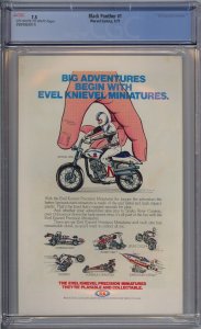 BLACK PANTHER #1 CGC 7.5 JACK KIRBY