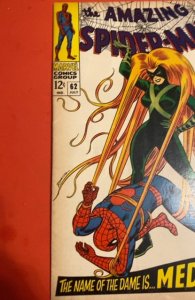 The Amazing Spider-Man #62 (1968) Medusa from inhuman