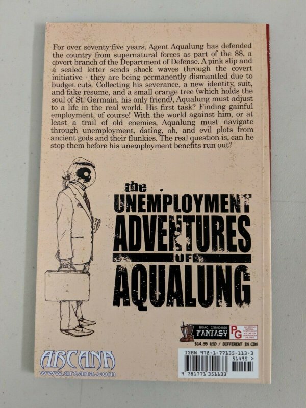 The Unemployment Adventures of Aqualung Paperback Alex Schumacher Ben Fontana 