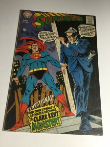 Superman 209 Vg Very Good 4.0 DC Comics