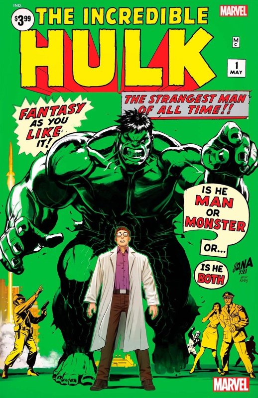 Hulk #3 Nakayama Classic Homage Var (Nakayama Classic Homage Var) Marvel Comic