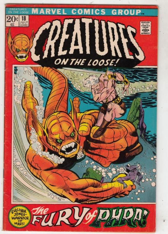 Creatures on the Loose #18 (Jul-72) VF High-Grade 