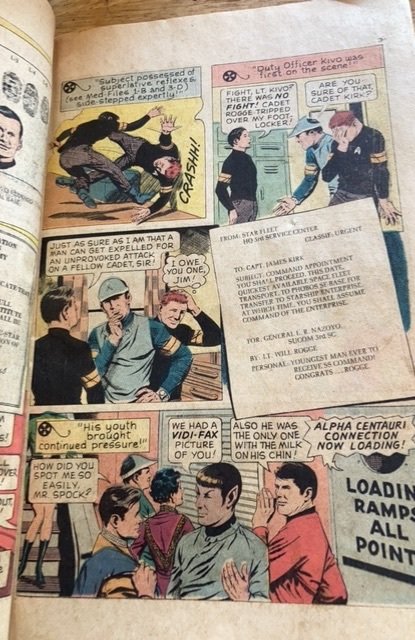 Star Trek, the enterprise logs, 1967, golden press