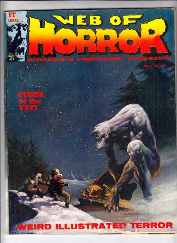 Web of Horror #3 (Apr-70) VF High-Grade 