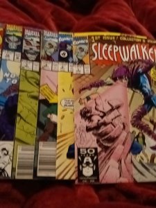 The Sleepwalker Comics 1 2 4 7 10 25 Marvel Superhero Lot Run set 1st appearance