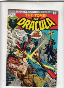 Tomb of Dracula 9 strict VF/NM 9.0 High-Grade  Tons of Drac just up Kermitspad