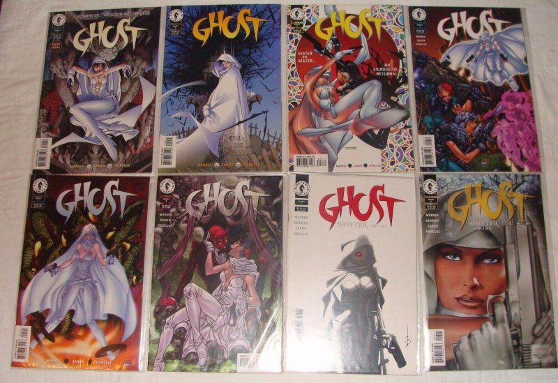 LOT of 55 Ghost #1-36 (1995) 1-12 (1998) ( Dark Horse) Handbook Special 1-3 NM