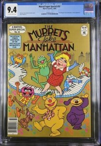 Marvel Super Special #32 1984 CGC 9.4 The Muppets Take Manhattan