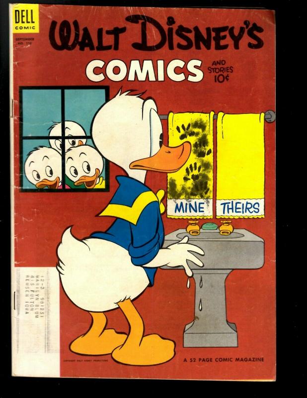 10 Walt Disney's Comics & Stories # 9 10 3 5 6 8 10 11 12 1  JL37