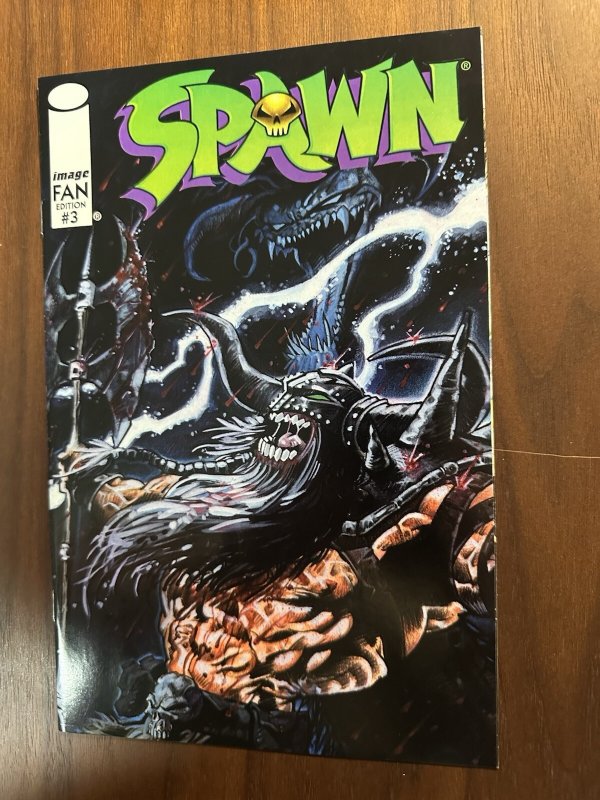 Spawn Fan Edition #3A VF Overstreet Fan edition (Image 1996)