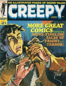 Creepy #21 (1968)Comic Book Mag VG- 3.5