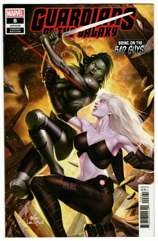 Guardians Of The Galaxy #8 Inhyuk Lee BOBG Variant (Marvel, 2019) NM