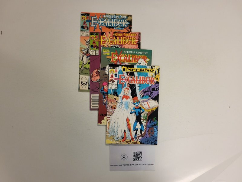 4 Excalibur Marvel Comic Books #7 12 13 2001 Special Edition 54 TJ19