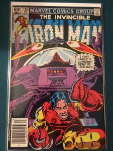 The Invincible Iron Man #169 Jim Rhodes becomes Iron Man