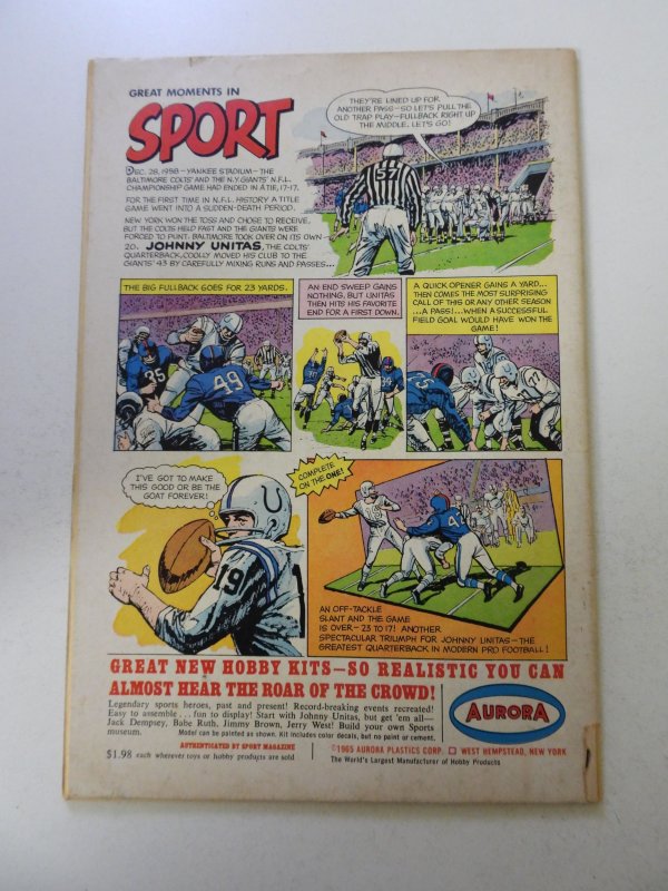 The Brave and the Bold #63 (1966) VG+ condition 1 spine split