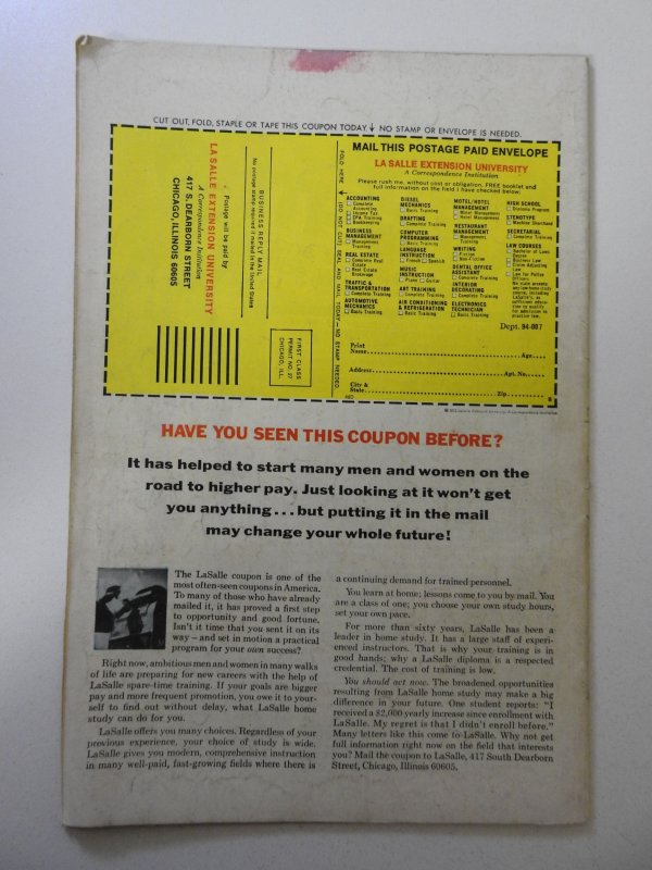 The Defenders #11 (1973) VG- Condition rust on staples