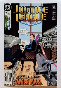 Justice League America #41 (Aug 1990, DC) 7.0 FN/VF