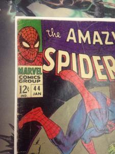 The Amazing Spider-Man #44 VG- 2nd Appearance of THe Lizard