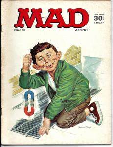 Mad No. 110, , April, 1967 (VG)