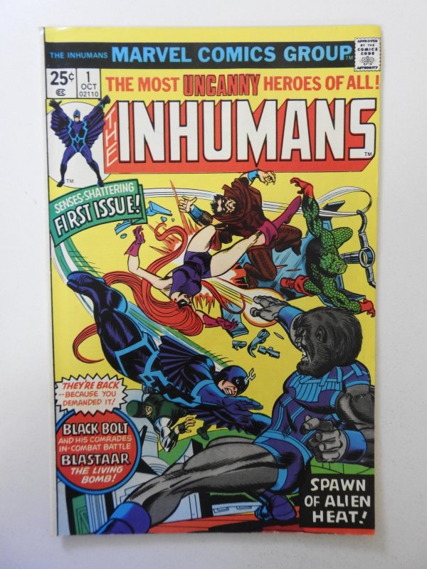 The Inhumans #1 (1975) FN/VF condition