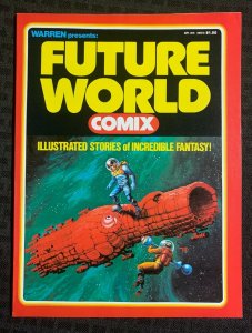 1977 FUTURE WORLD COMIX Magazine #1 FVF 7.0 Richard Corben