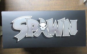 ① SPAWN Trio Artist Proof Figure Box McFarlane Toy Kickstarter GRAY Rare NIB COA
