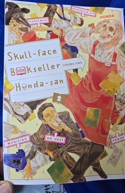 Skull-face Bookseller Honda-san #1 (2019), #2 and #3