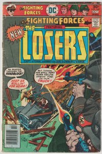 Our Fighting Forces #169 (Sep-Oct 1976, DC), G condition (2.0), The Losers star