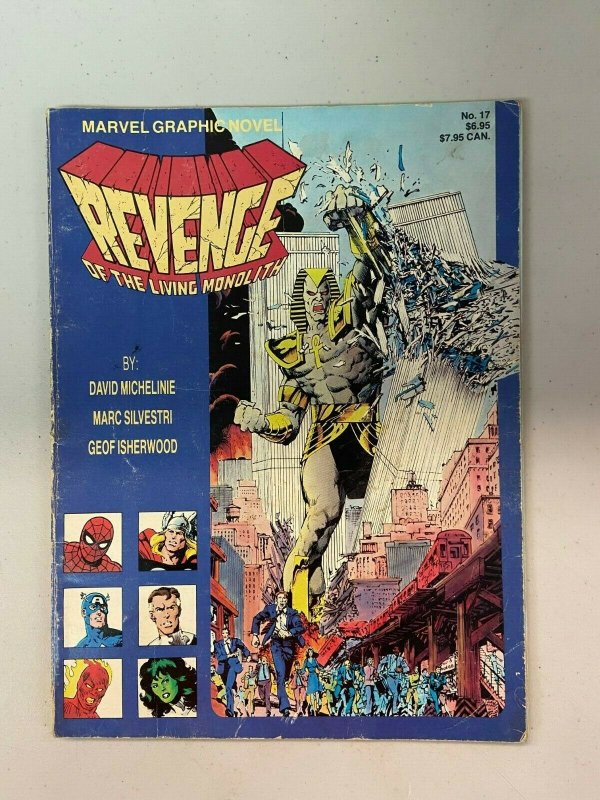 Marvel Graphic Novel 17 VG- 1st App. Apocalypse